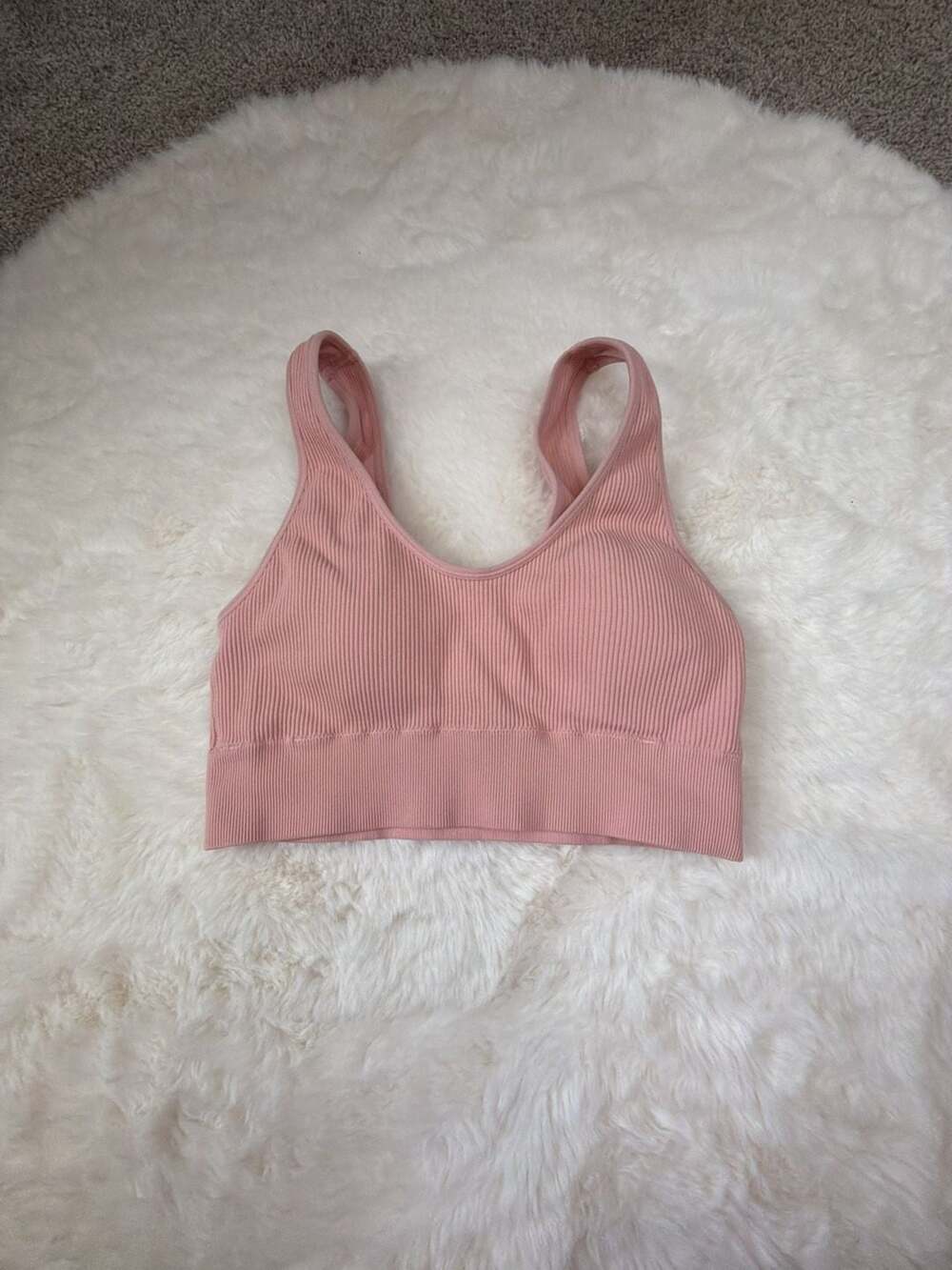Aerie Real Good Seamless Ribbed Padded Bralette
